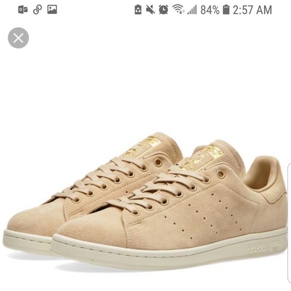 adidas stan smith beige suede